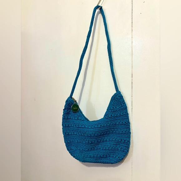 The Sak Retro Crochet Mini Shoulder Bag - Picture 6 of 8
